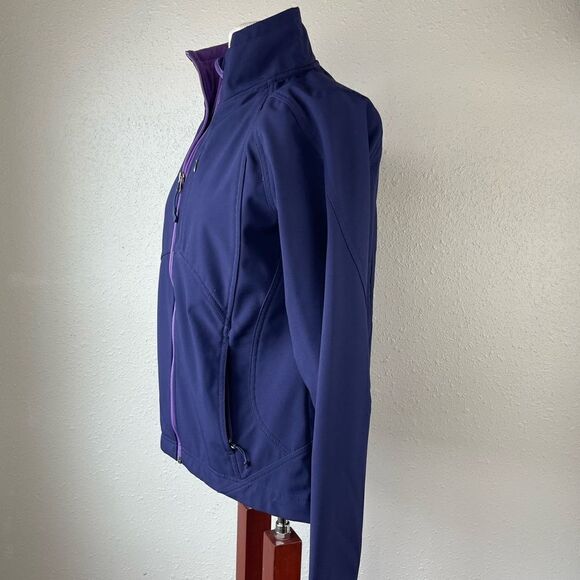 Double Diamond Full Zip Purple Jacket Size S EUC - Picture 3 of 6